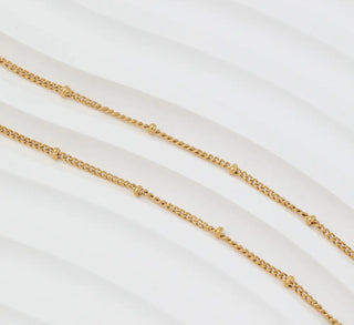 Amara Layered necklace- 18k gold plated