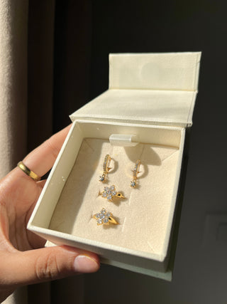 Tinsel Earrings- 18k Gold Plated