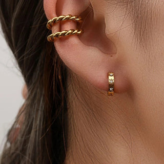 Serene Huggies- 18k Gold Plated
