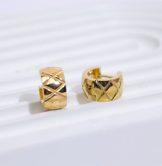 Suzanne Earrings- 18k Gold Plated