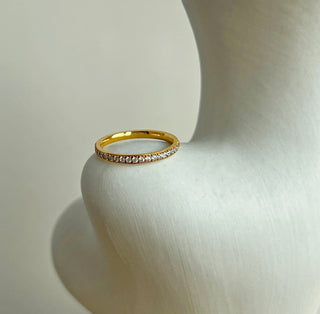 Evva Ring- 18k Gold Plated