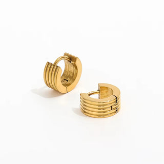 Ora Everyday Earrings- 18 Gold Plated