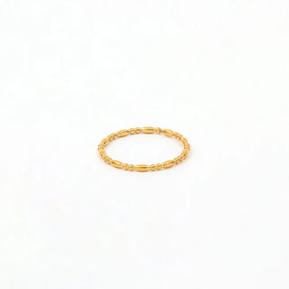 Crown Ring- 18k gold plated