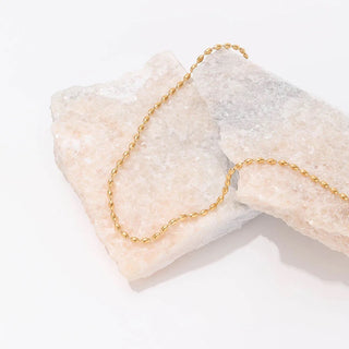 Beaded Chain- 18k Gold Plated