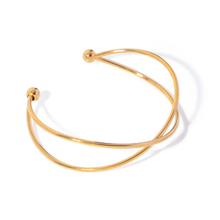 Amara cuff- 18k Gold Plated