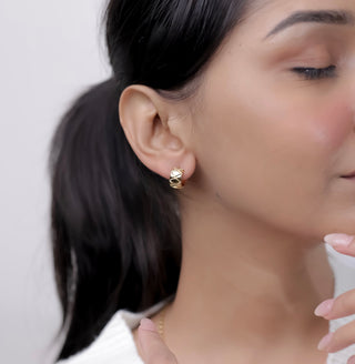 Suzanne Earrings- 18k Gold Plated