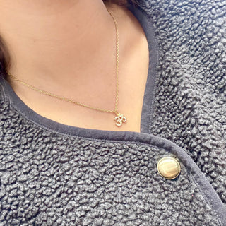 Om Necklace- 18k Gold Plated
