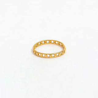 Mira Ring- 18k Gold Plated