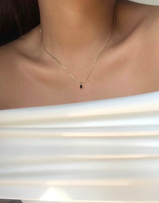 Mia Necklace- 18k Gold Plated