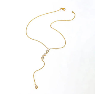 Lyra Necklace- 18k gold plated