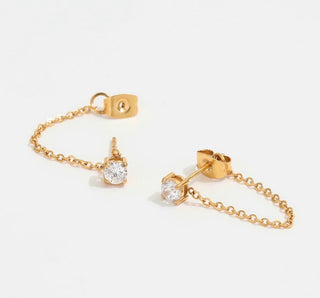 Grace Earrings- 18k Gold Plated