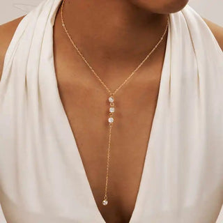 Lyra Necklace- 18k gold plated