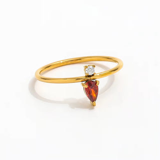 Jasmine Ring- 18k Gold Plated