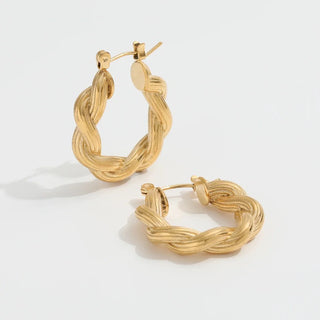 Drop Charm Earrings + Twilight Hoops